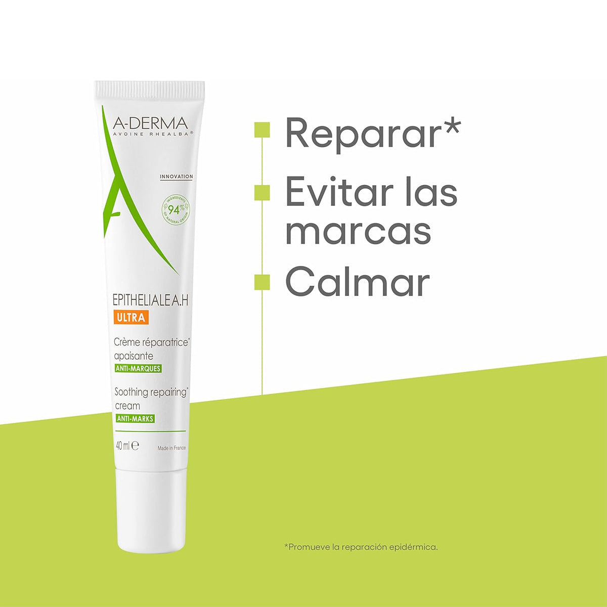 A-DERMA EPITHELIALE A.H ULTRA CREMA REPARADORA CALMANTE 40ML