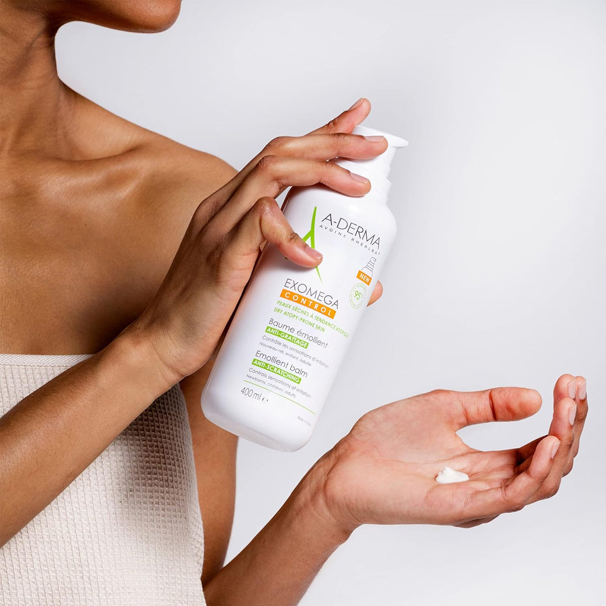 A-DERMA EXOMEGA CONTROL BÁLSAMO EMOLIENTE 400ML