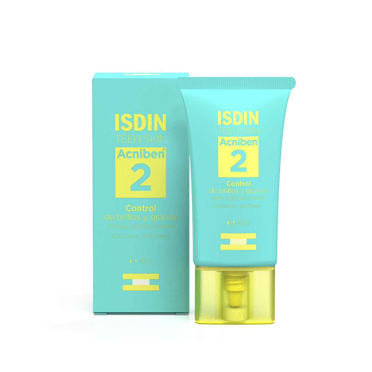 ISDIN ACNIBEN 2 CONTROL DE BRILLOS Y GRANOS GEL CREMA 40ML