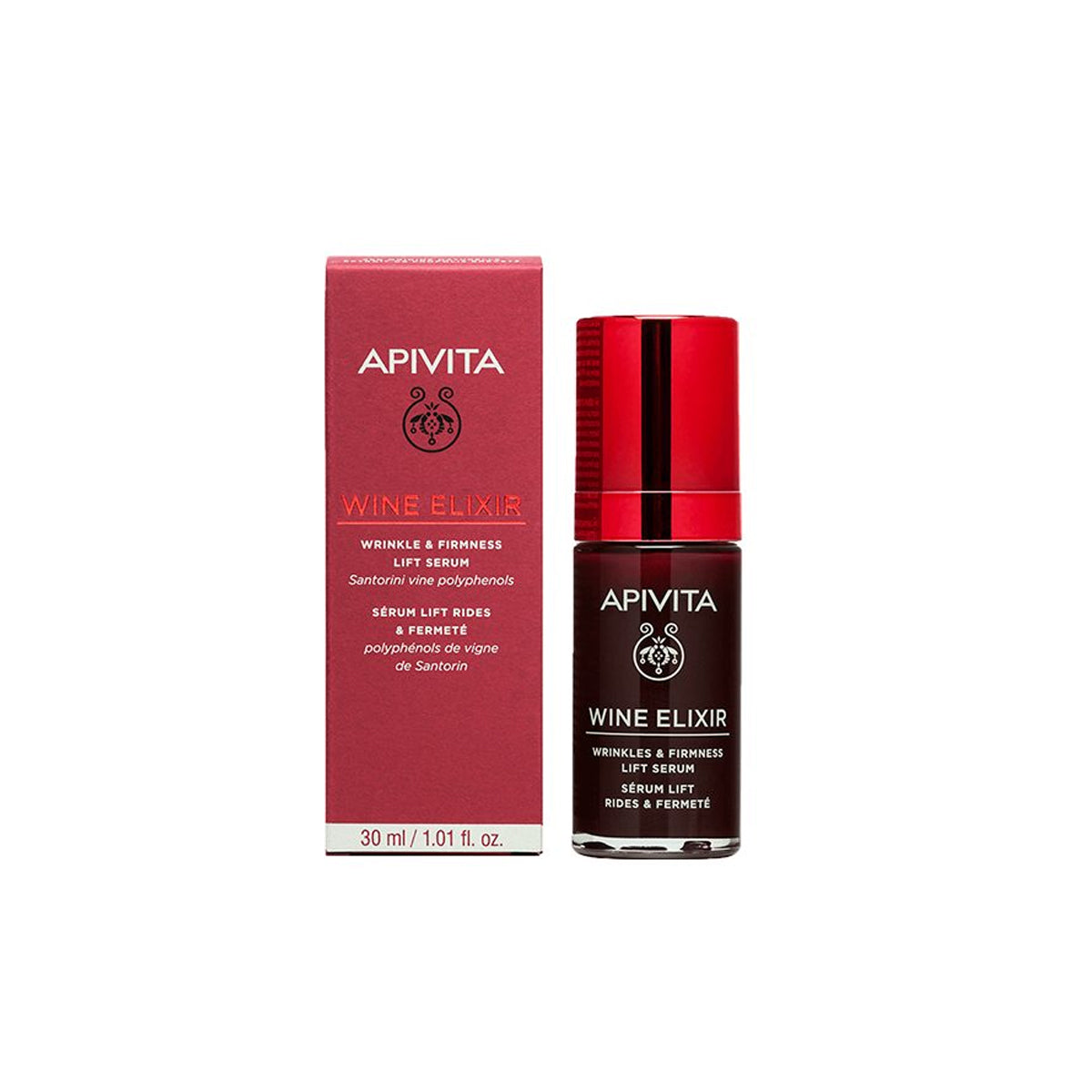 APIVITA WINE ELIXIR SÉRUM ANTIARRUGAS Y REAFIRMANTE 30ML