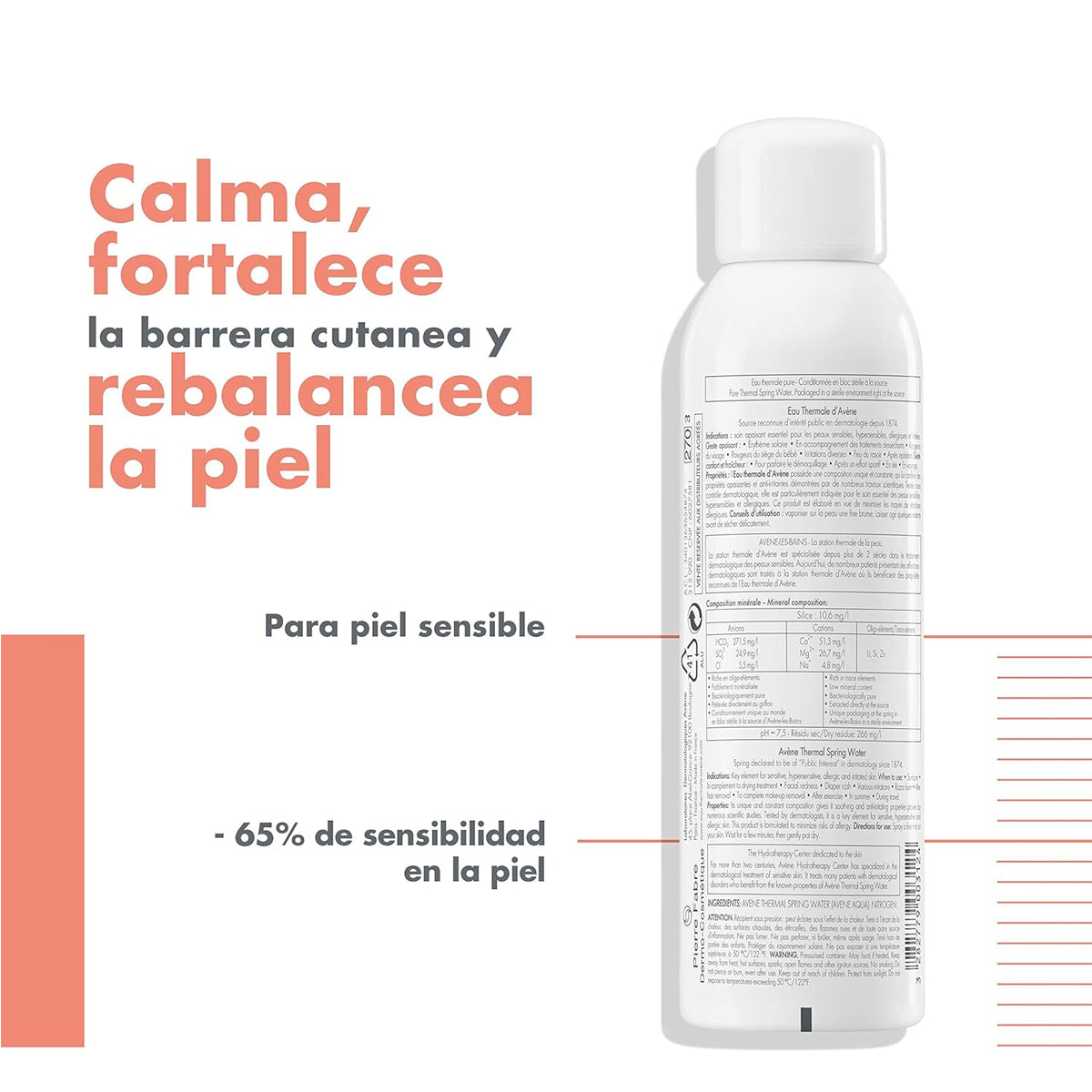 AVENE EAU THERMALE AGUA TERMAL CALMANTE ANTI-IRRITANTE 150ML