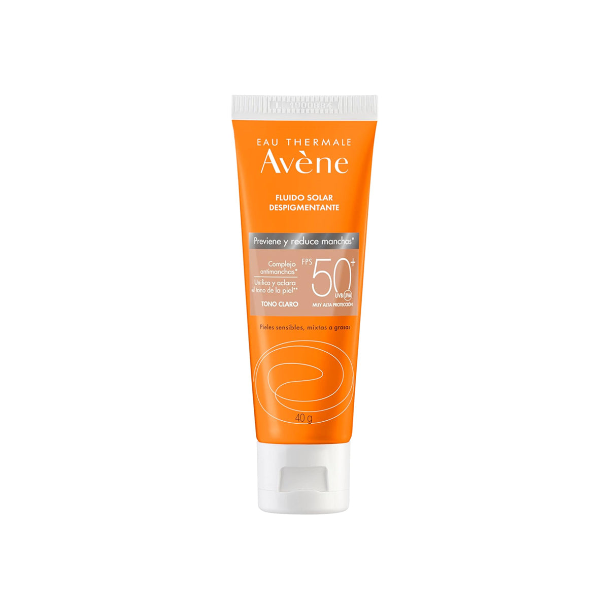 AVÉNE FLUIDO SOLAR DESPIGMENTANTE TONO CLARO SPF50+ 40GR