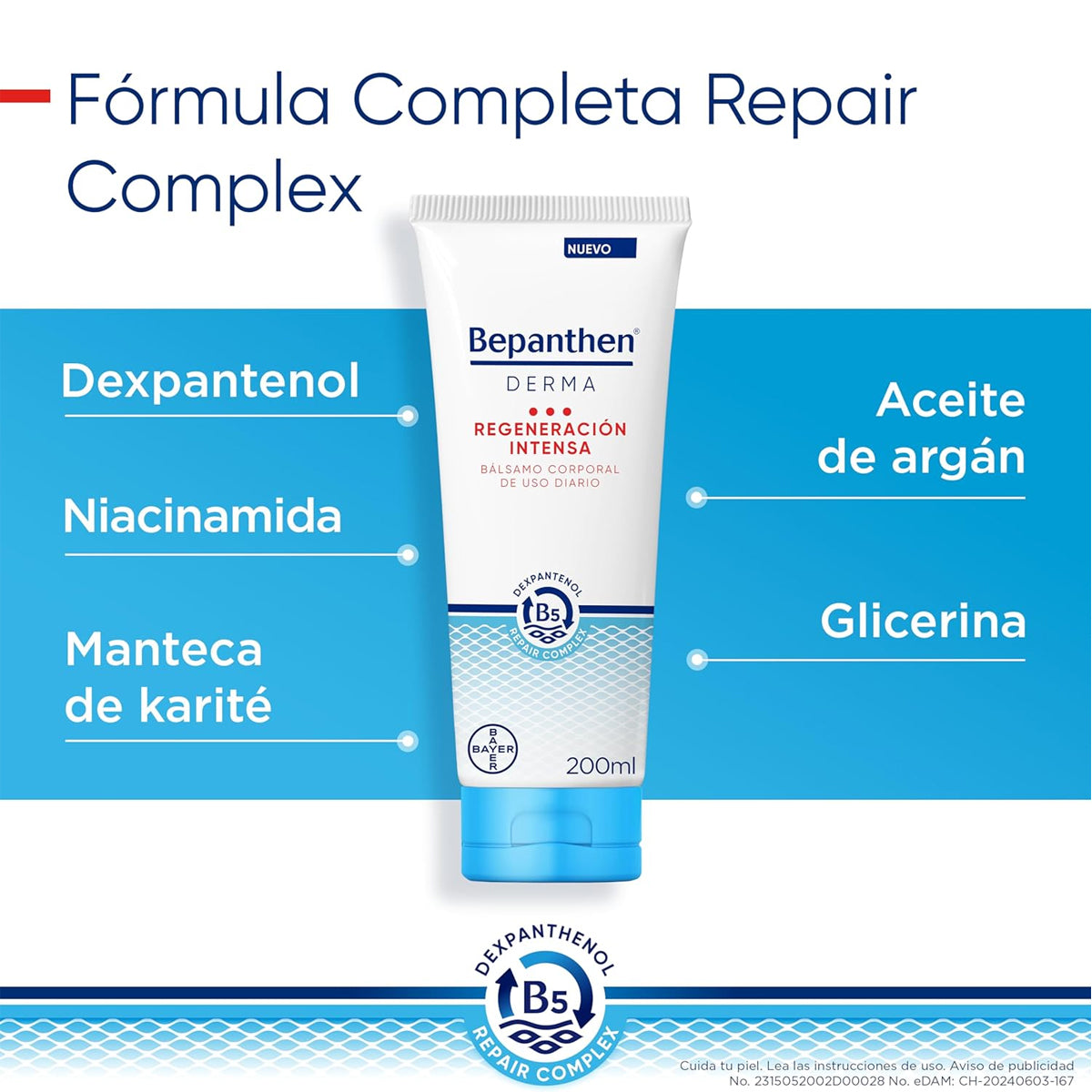 BEPANTHEN DERMA REGENERACIÓN INTENSA BÁLSAMO CORPORAL 200ML