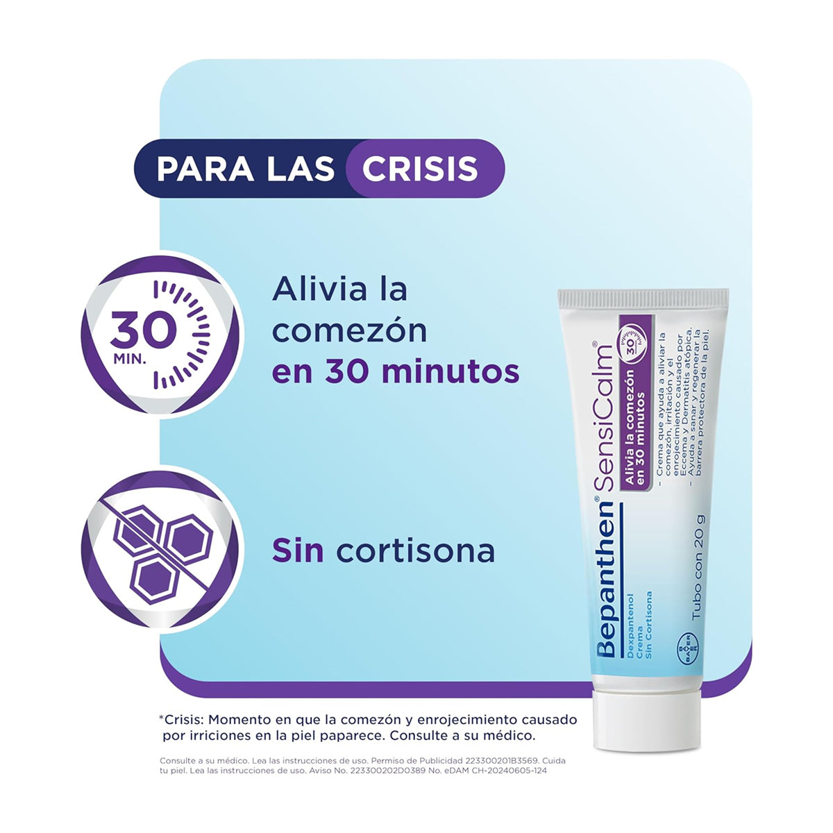 BEPANTHEN SENSICALM DEXPANTENOL CREMA 20GR