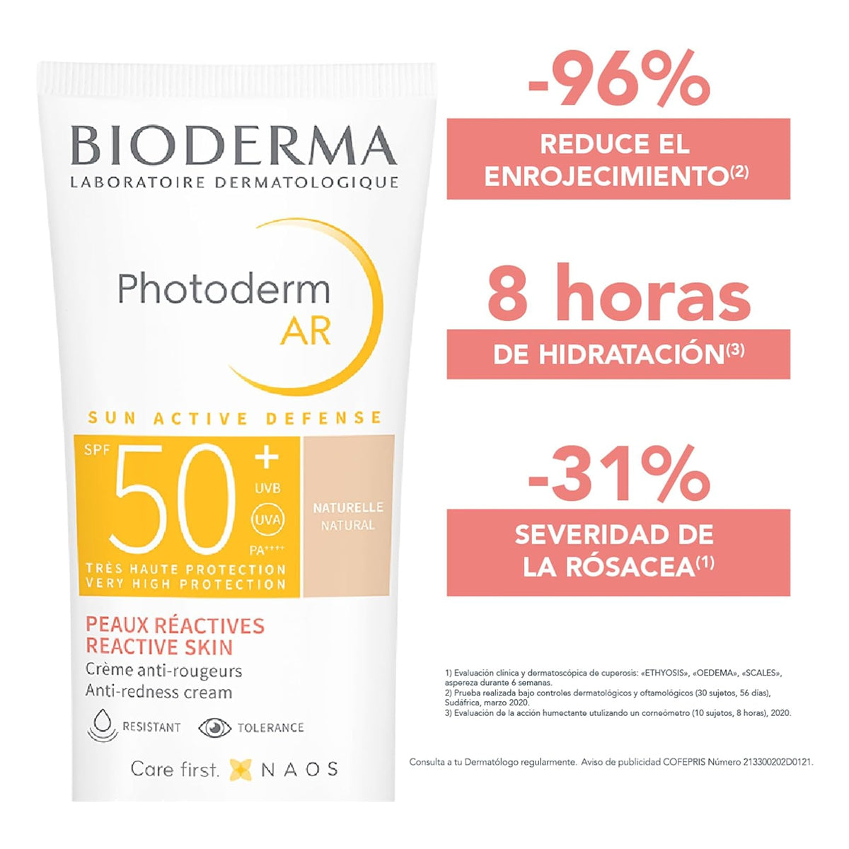BIODERMA PHOTODERM M SPF 50+ TONO CLARO 40ML