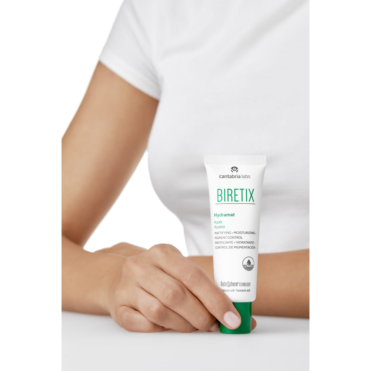 CANTABRIA LABS BIRETIX HYDRAMAT FLUIDO MATIFICANTE HIDRATANTE CONTROL PIGMENTACIÓN 50ML