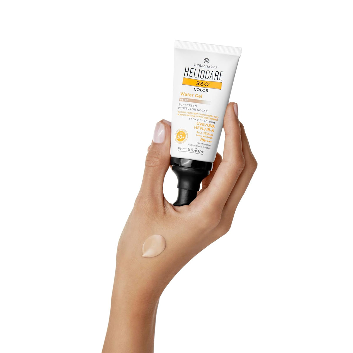 CANTABRIA LABS HELIOCARE 360° WATER GEL SUNSCREEN COLOR BEIGE SPF50+ 50ML