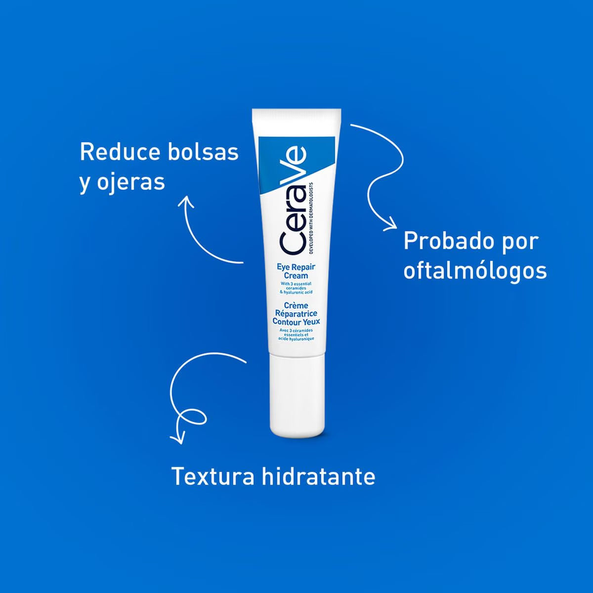 CERAVE CREMA REPARADORA PARA EL CONTORNO DE OJOS 14ML