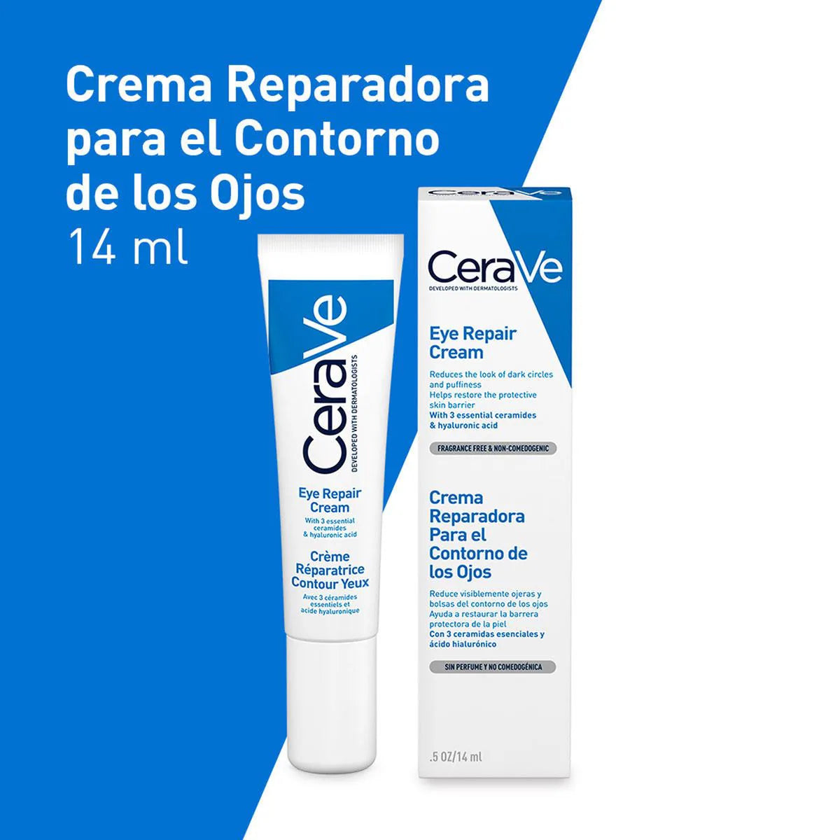 CERAVE CREMA REPARADORA PARA EL CONTORNO DE OJOS 14ML
