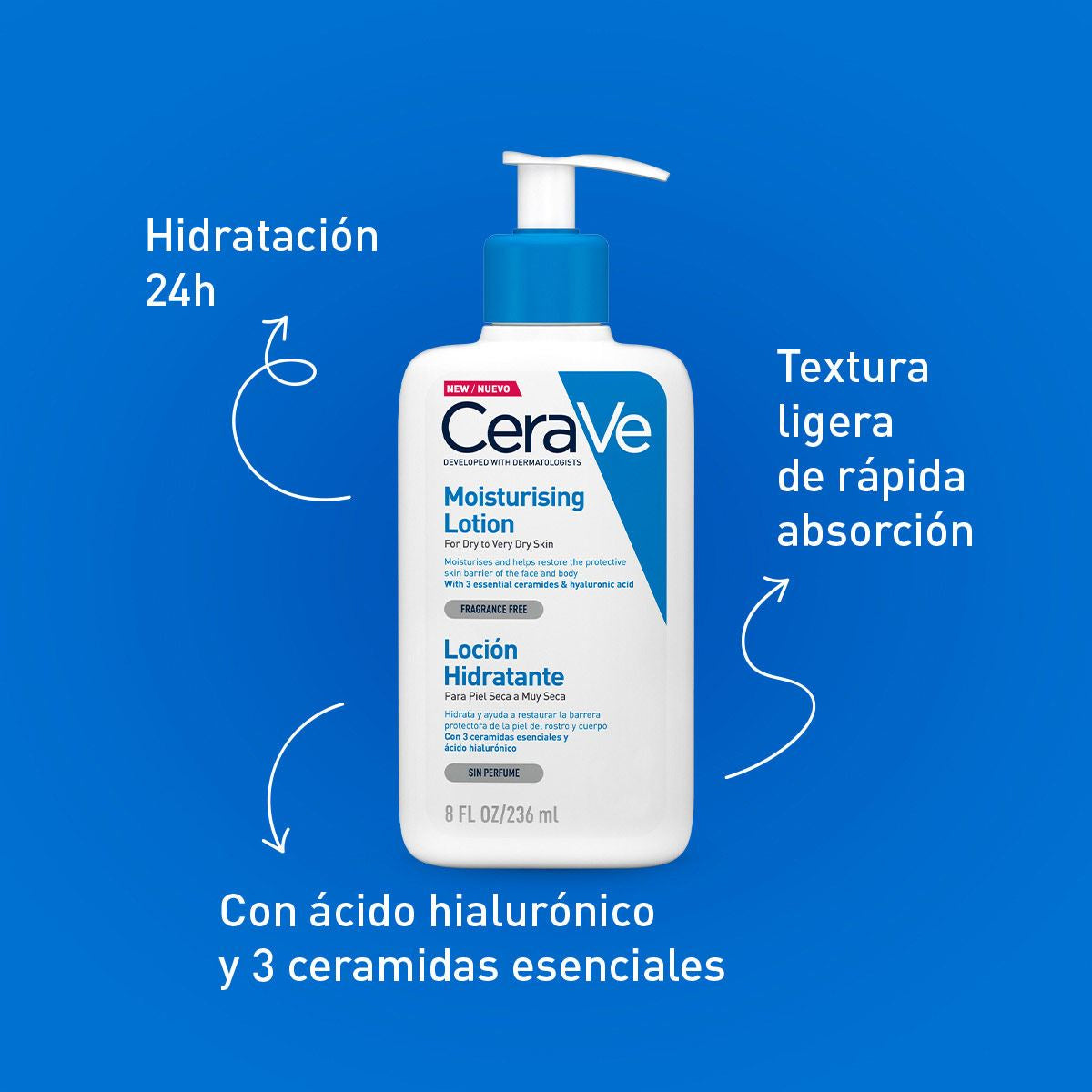 CERAVE LOCIÓN HIDRATANTE 236ML