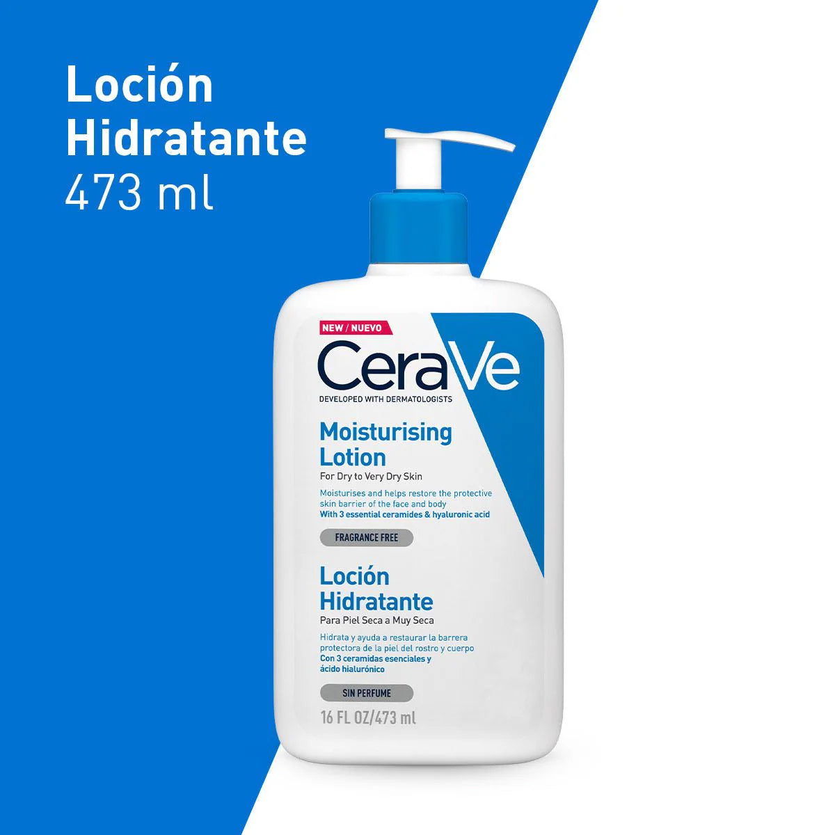 CERAVE LOCIÓN HIDRATANTE 473ML