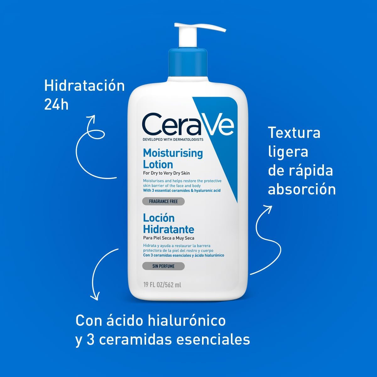 CERAVE LOCIÓN HIDRATANTE 562ML
