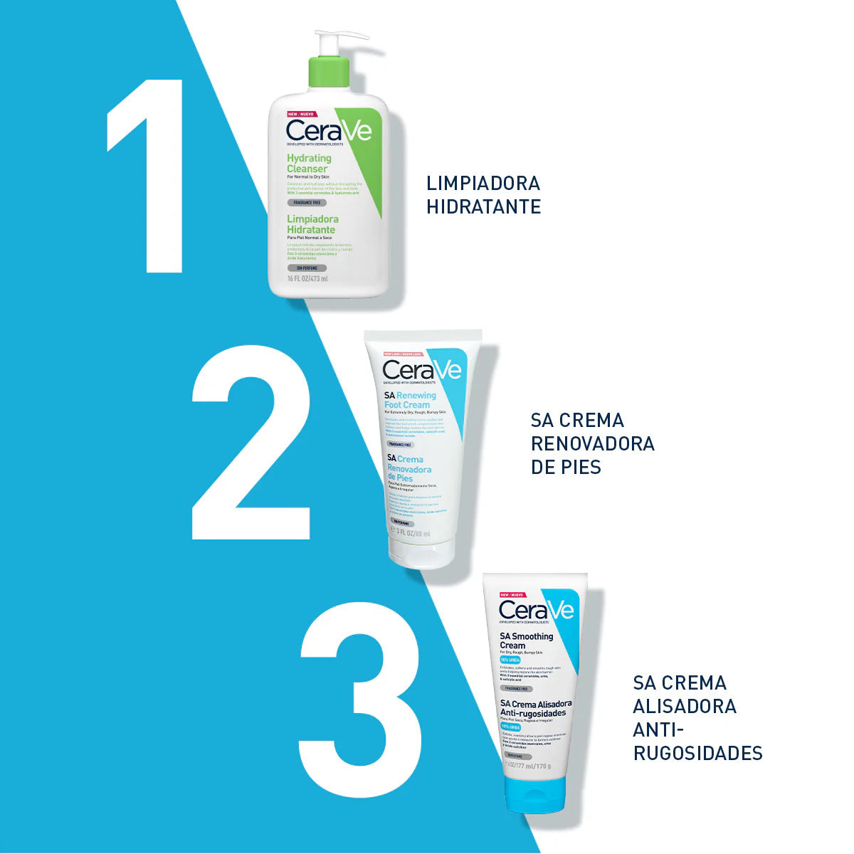 CERAVE SA CREMA ALISADORA ANTI-RUGOSIDADES 10% ÚREA 177ML