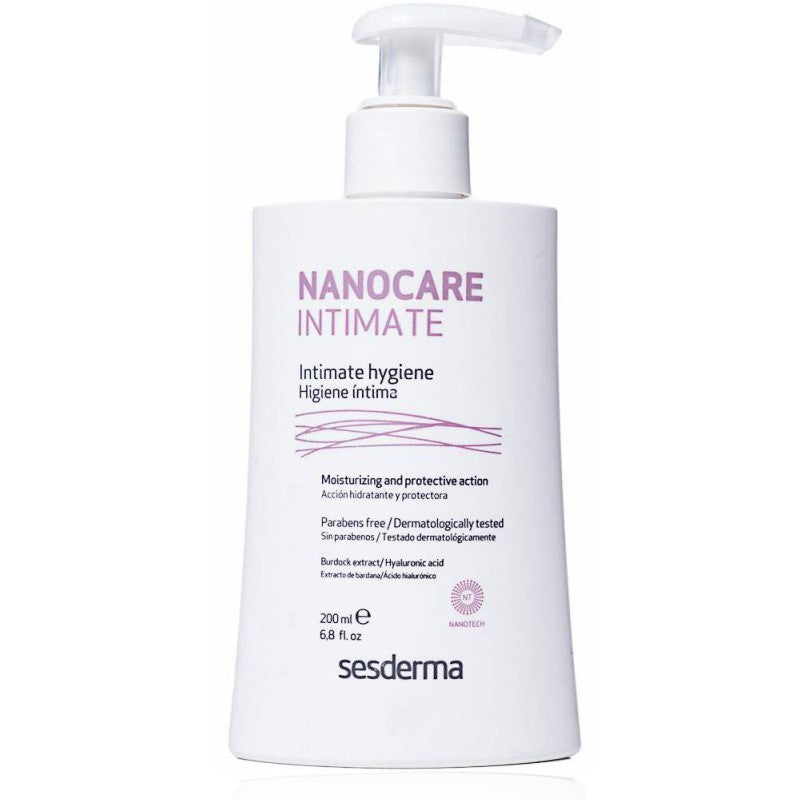 SESDERMA NANOCARE INTIMATE HIGIENE INTIMA ACCION HIDRATANTE 200 ML