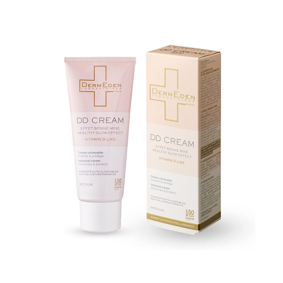 DERMEDEN DD CREAM VITAMIN D-LIKE TONO MEDIO SPF50+ 50ML