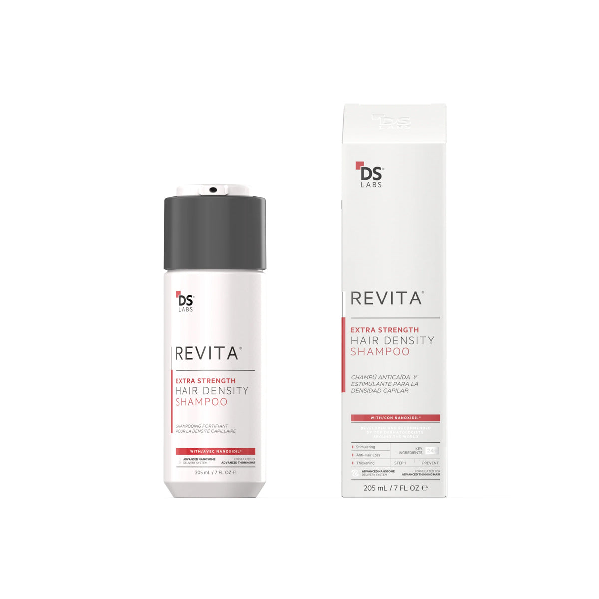 DS LABS REVITA EXTRA STRENGHT HAIR DENSITY SHAMPOO 205ML