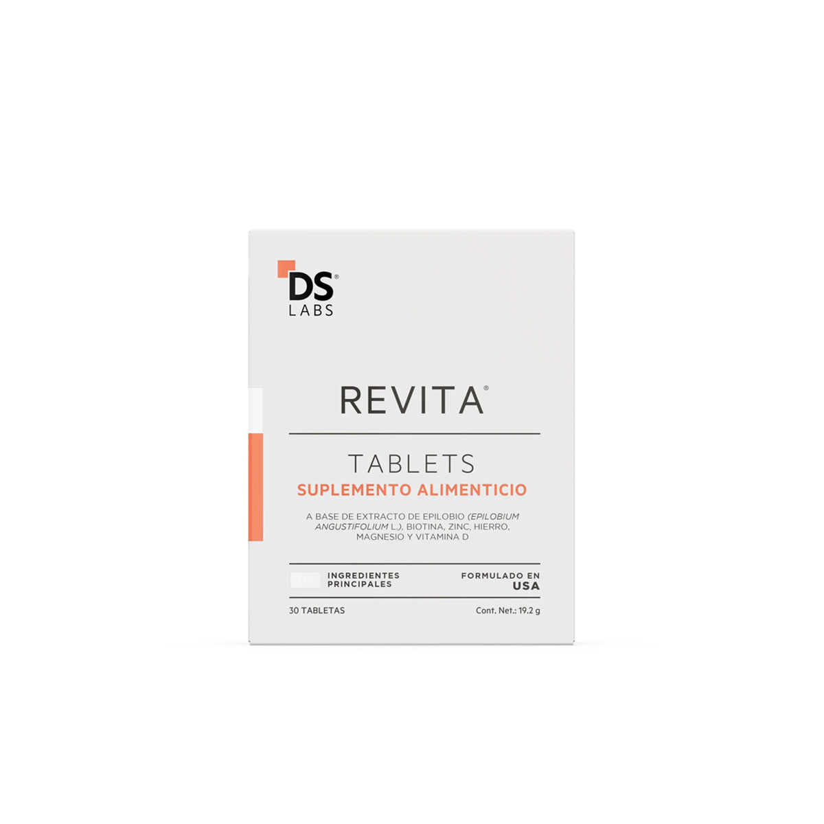 DS LABS REVITA TABLETS SUPLEMENTO ALIMENTICIO 30TABS 19.2GR