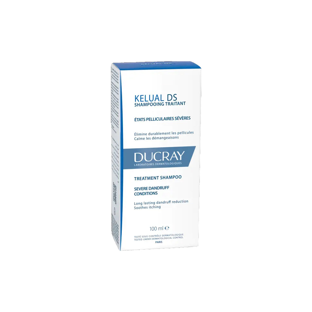 DUCRAY KELUAL DS TREATMENT CASPA SEVERA SHAMPOO 100ML