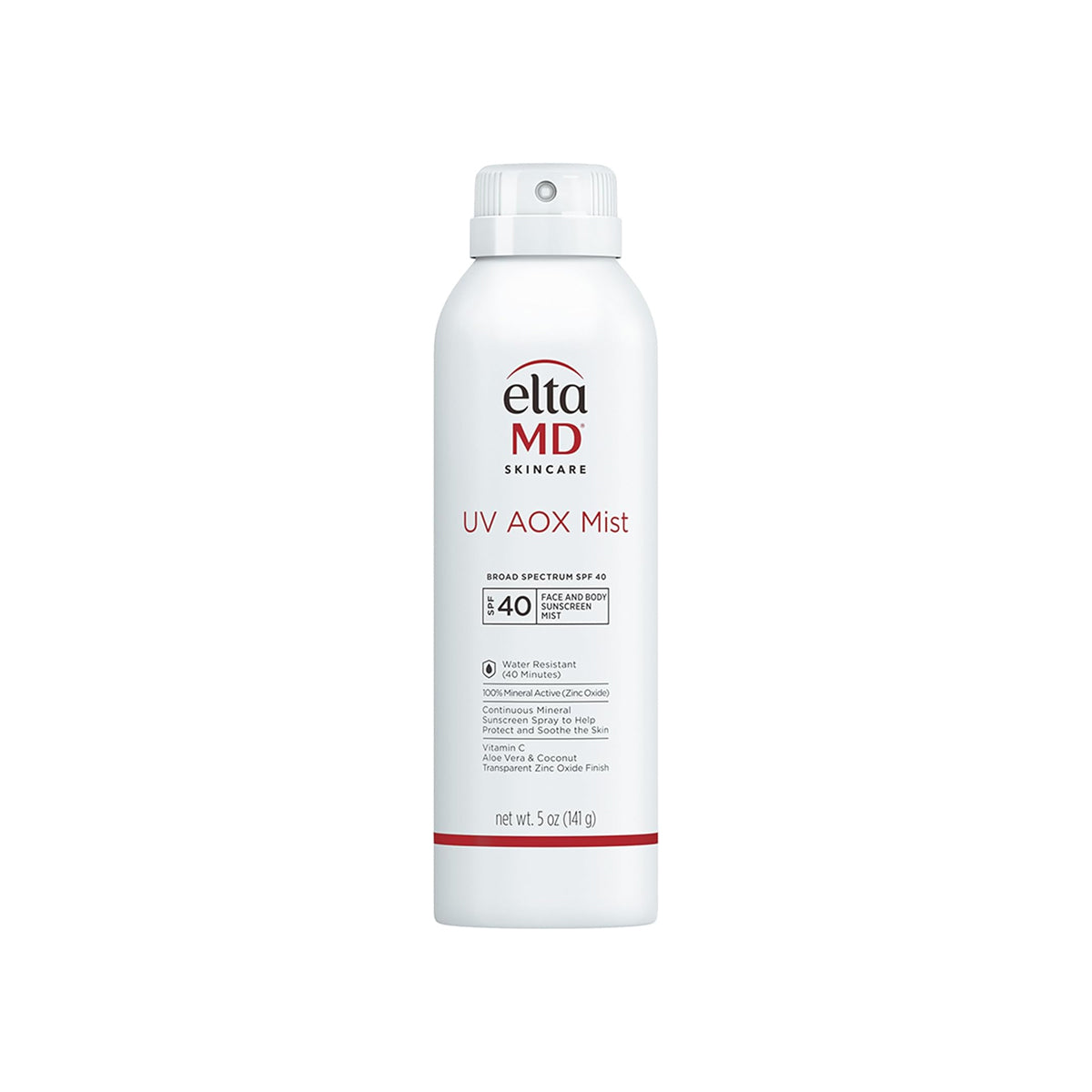 ELTA MD UV AOX MIST BROAD SPECTRUM SPF40+ SPRAY 141GR