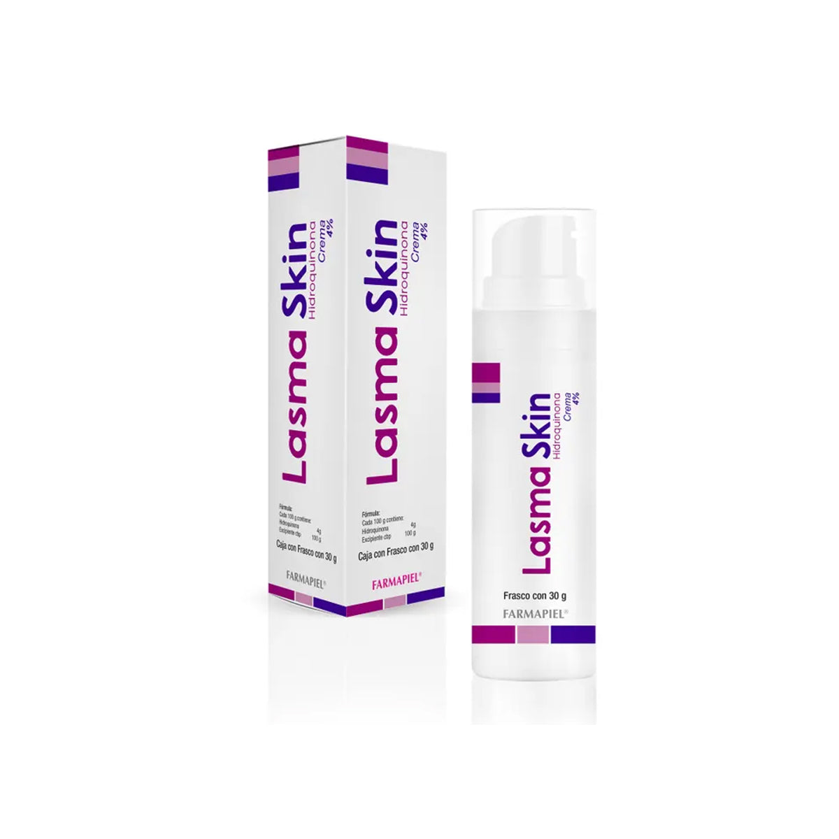 FARMAPIEL LASMA SKIN HIDROQUINONA CREMA 4% 30GR