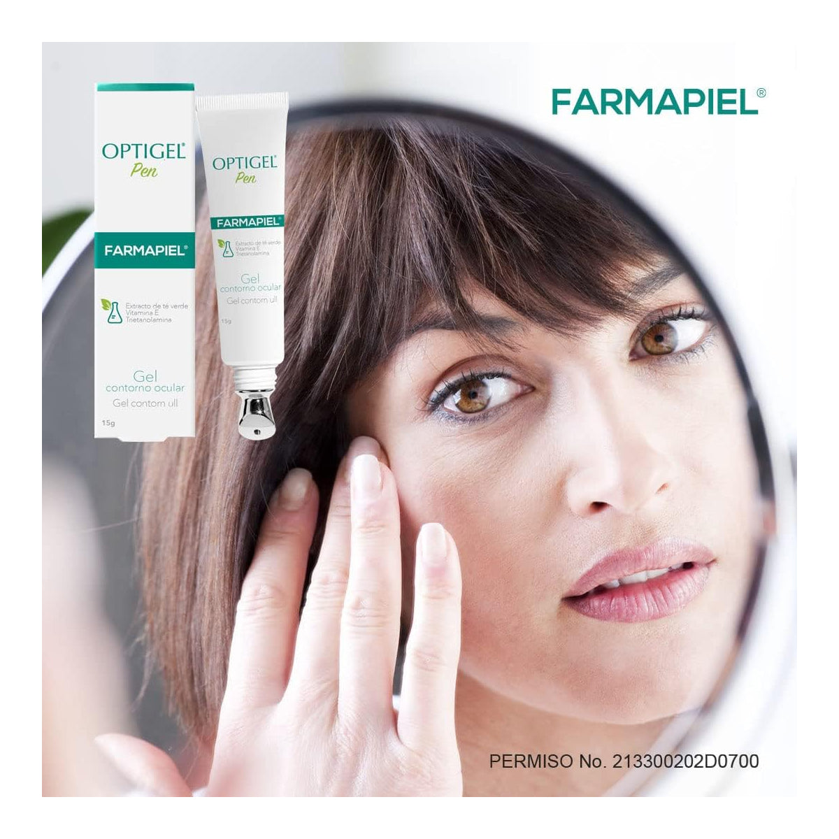 FARMAPIEL OPTIGEL PEN TÉ VERDE CONTORNO OCULAR 15GR