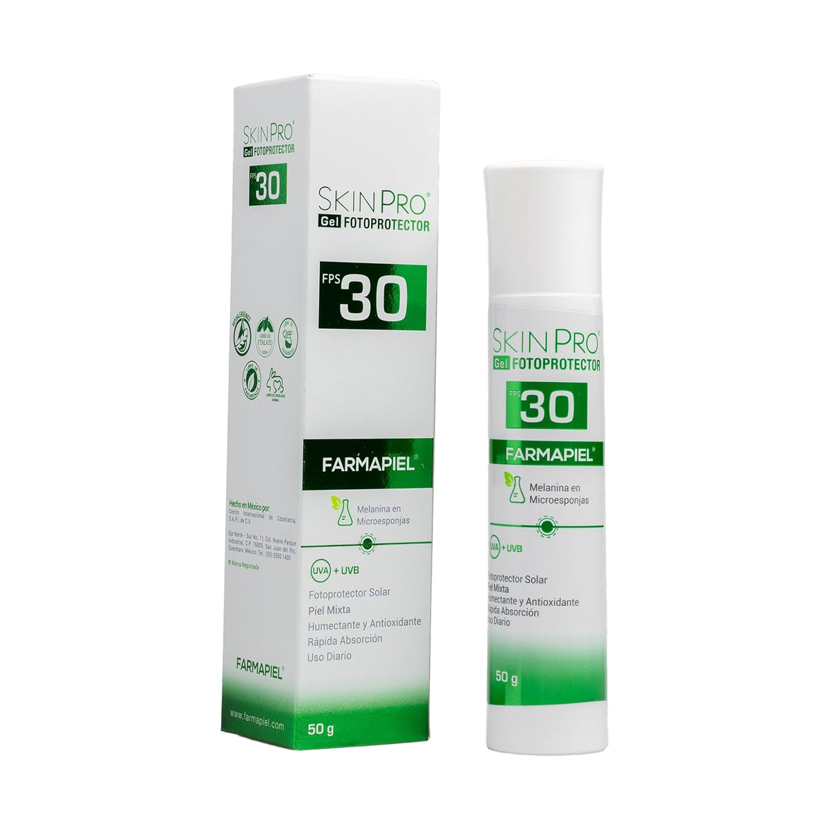 FARMAPIEL SKINPRO GEL FOTOPROTECTOR SPF30+ 50GR