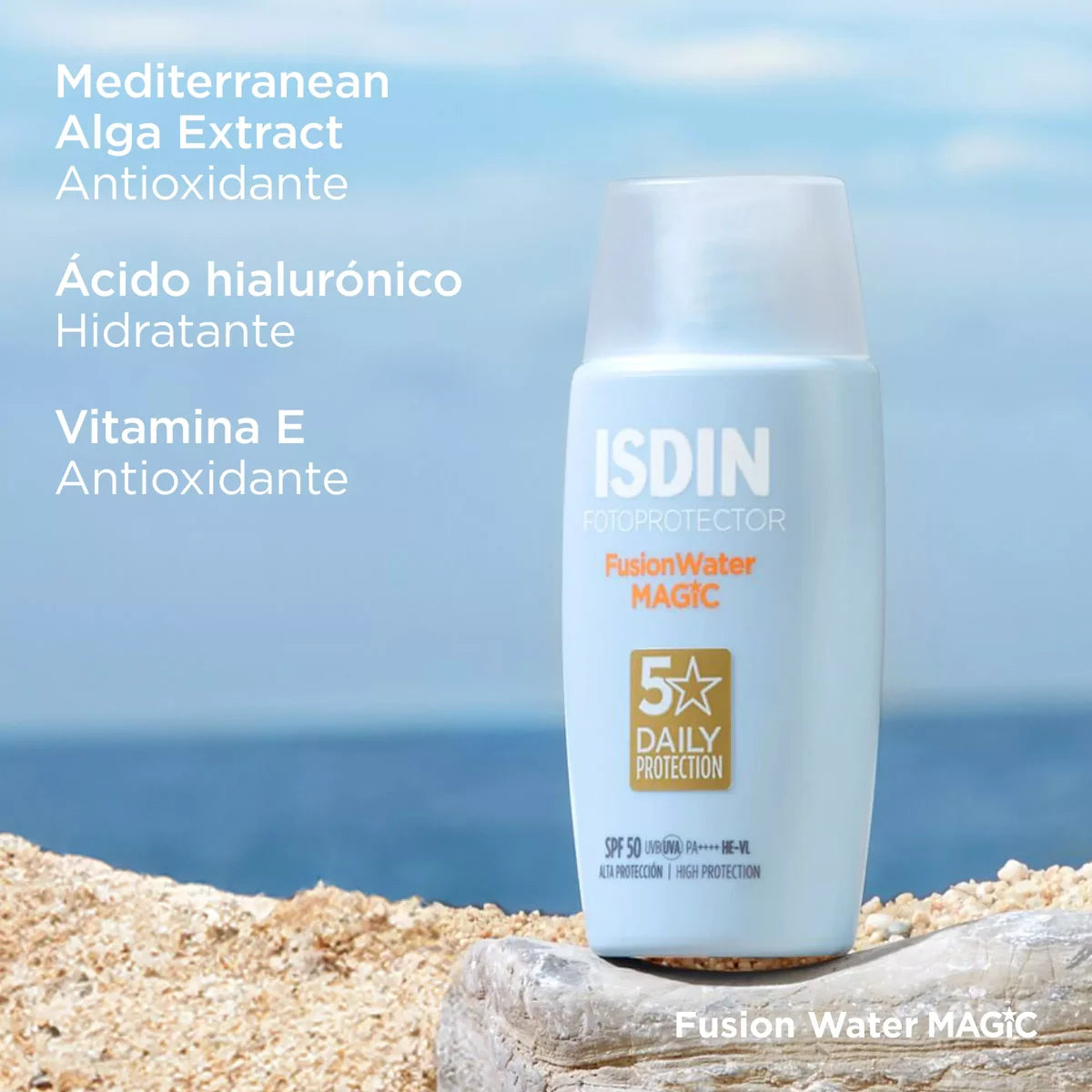 ISDIN FOTOPROTECTOR FUSION WATER MAGIC SPF50+ 50ML