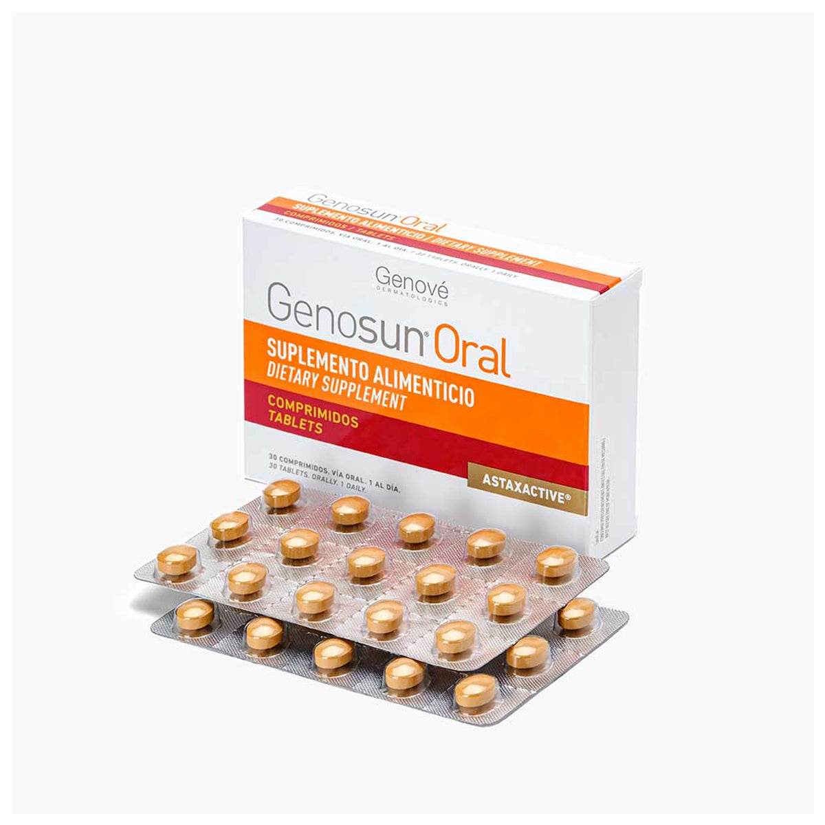 GENOVÉ GENOSUN ORAL SUPLEMENTO COMPRIMIDOS 0.72GR x 30TABS