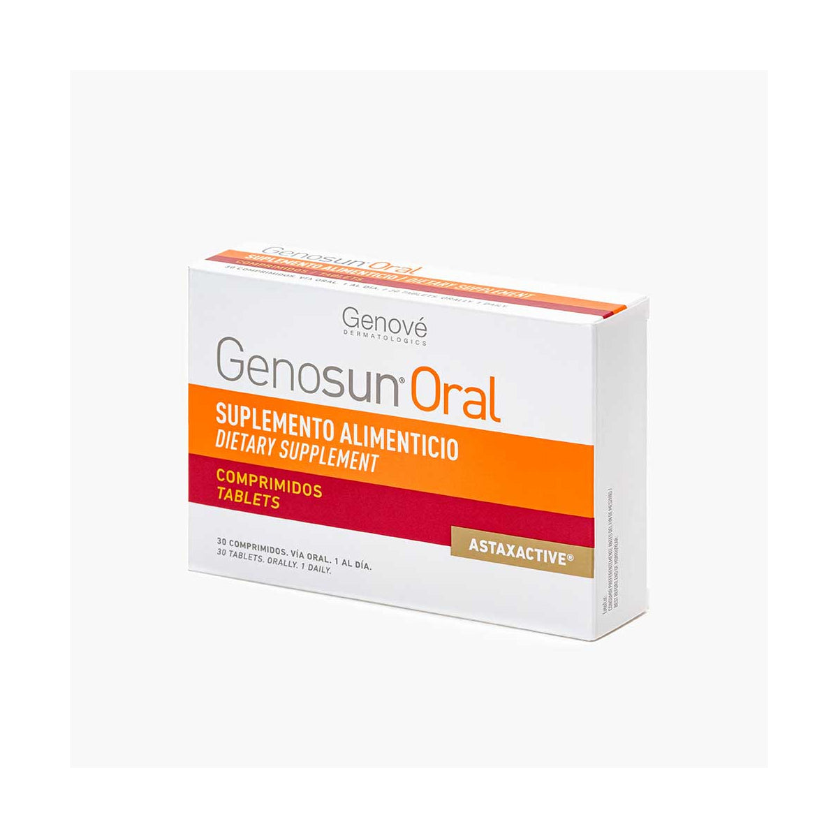 GENOVÉ GENOSUN ORAL SUPLEMENTO COMPRIMIDOS 0.72GR x 30TABS