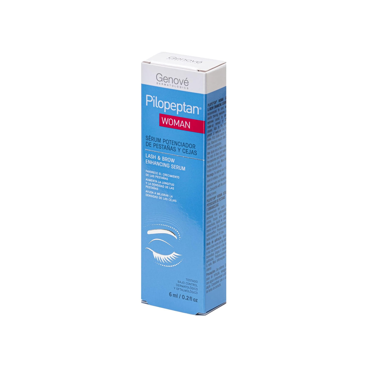 GENOVÉ PILOPEPTAN WOMAN SERUM POTENCIADOR DE PESTAÑAS Y CEJAS 6ML