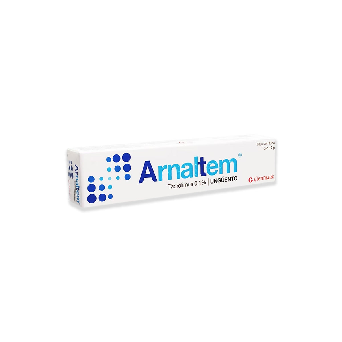 GLENMARK ARNALTEM (TACROLIMUS 0.1%) UNGÜENTO 10GR