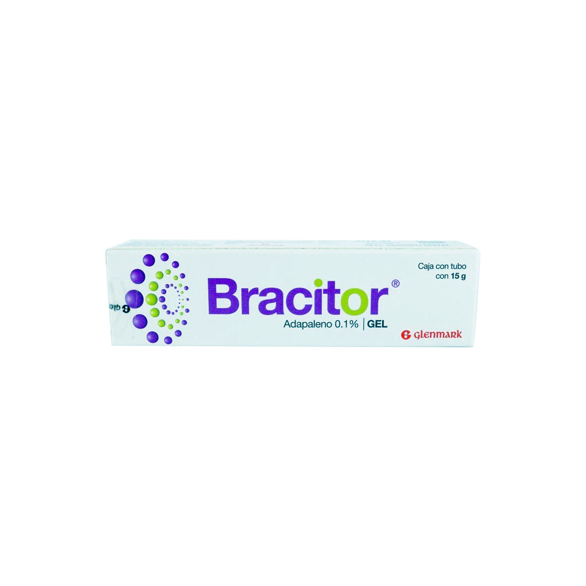 GLENMARK BRACITOR (ADAPALENO 0.1%) GEL 15GR