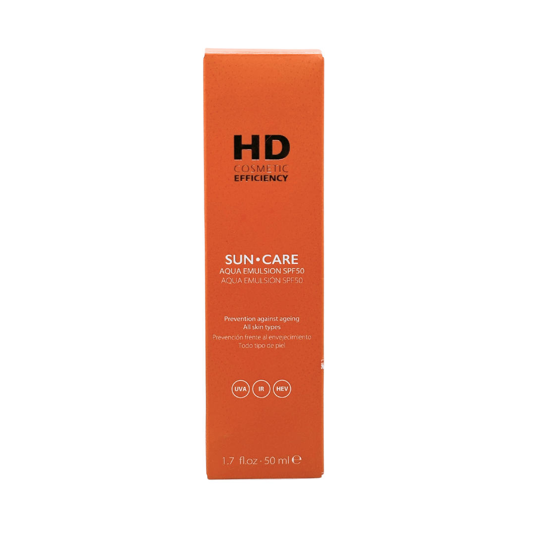 HD COSMETIC SUN CARE AQUA EMULSION SPF50+ 50ML