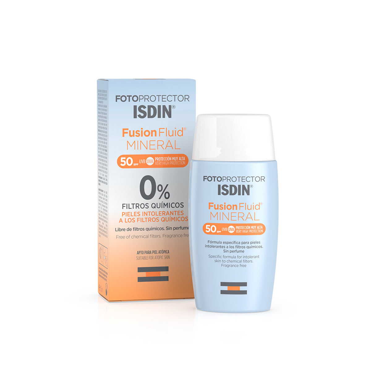 ISDIN FOTOPROTECTOR FUSION FLUID MINERAL SPF50+ 50ML