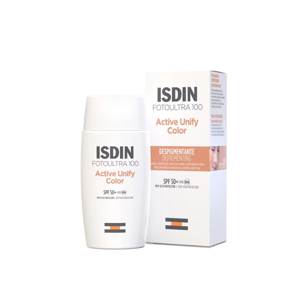 ISDIN FOTOULTRA 100 ACTIVE UNIFY COLOR DESPIGMENTANTE SPF50+ 50ML