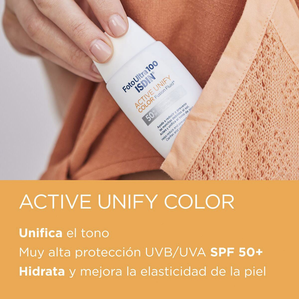 ISDIN FOTOULTRA 100 ACTIVE UNIFY COLOR DESPIGMENTANTE SPF50+ 50ML