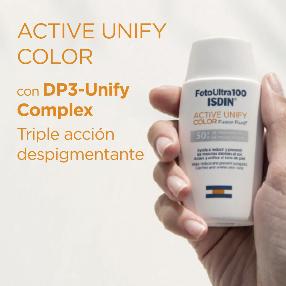 ISDIN FOTOULTRA 100 ACTIVE UNIFY COLOR DESPIGMENTANTE SPF50+ 50ML