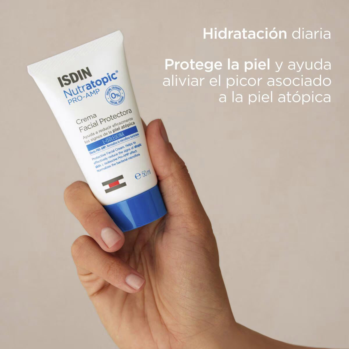 ISDIN NUTRATOPIC PRO-AMP CREMA FACIAL PROTECTORA 50ML
