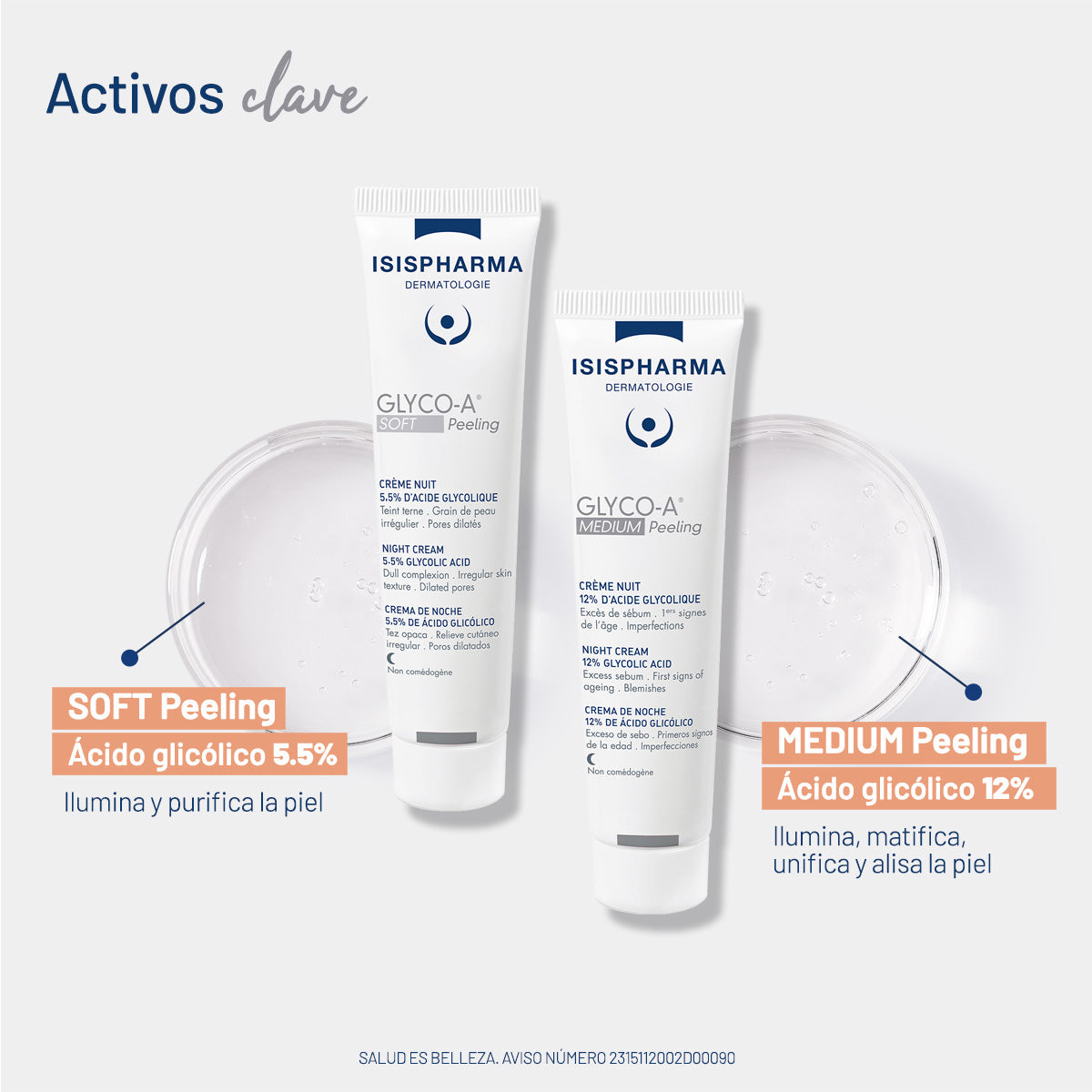 ISISPHARMA GLYCO-A SOFT PEELING CREMA DE NOCHE 30ML