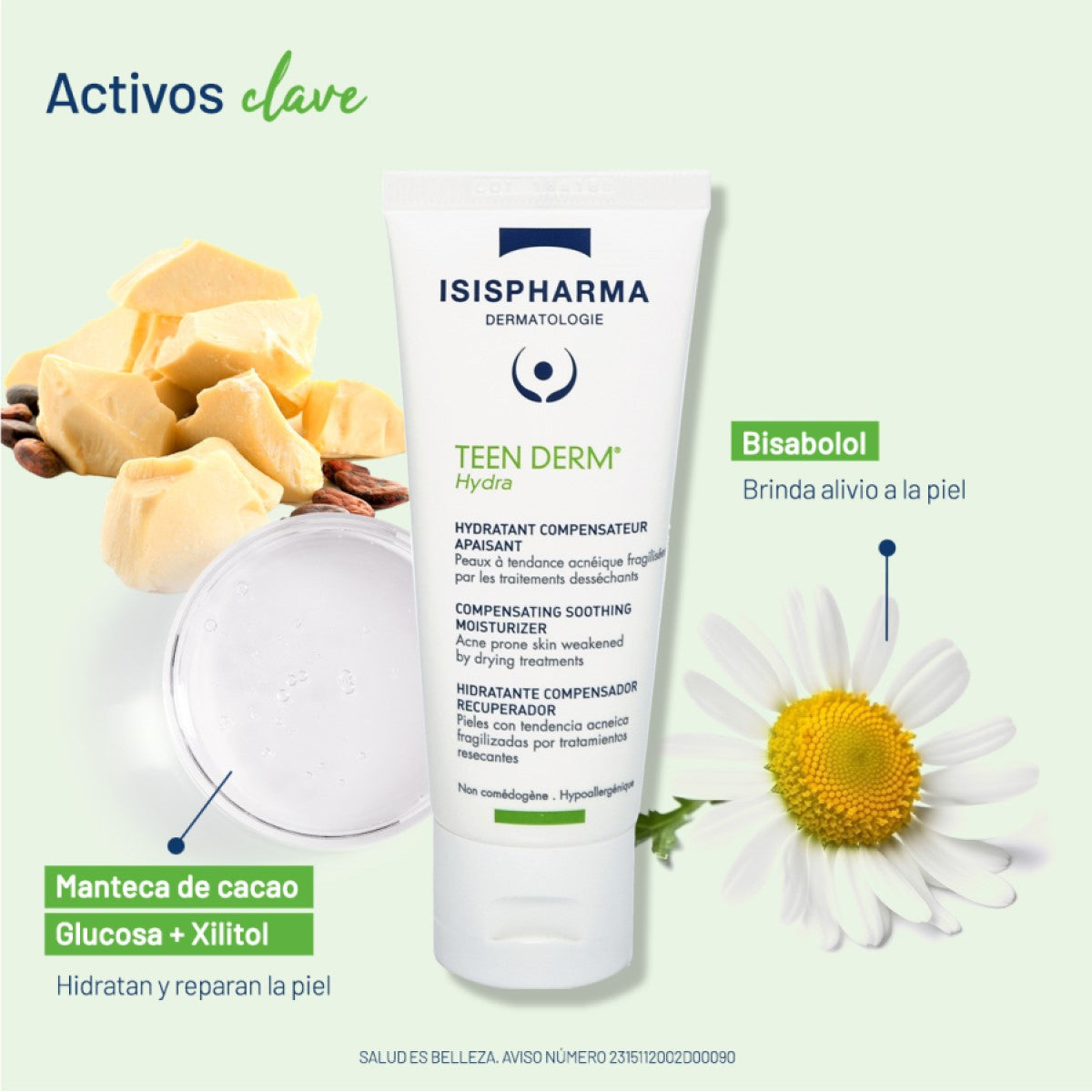 ISISPHARMA TEEN DERM HYDRA 40ML