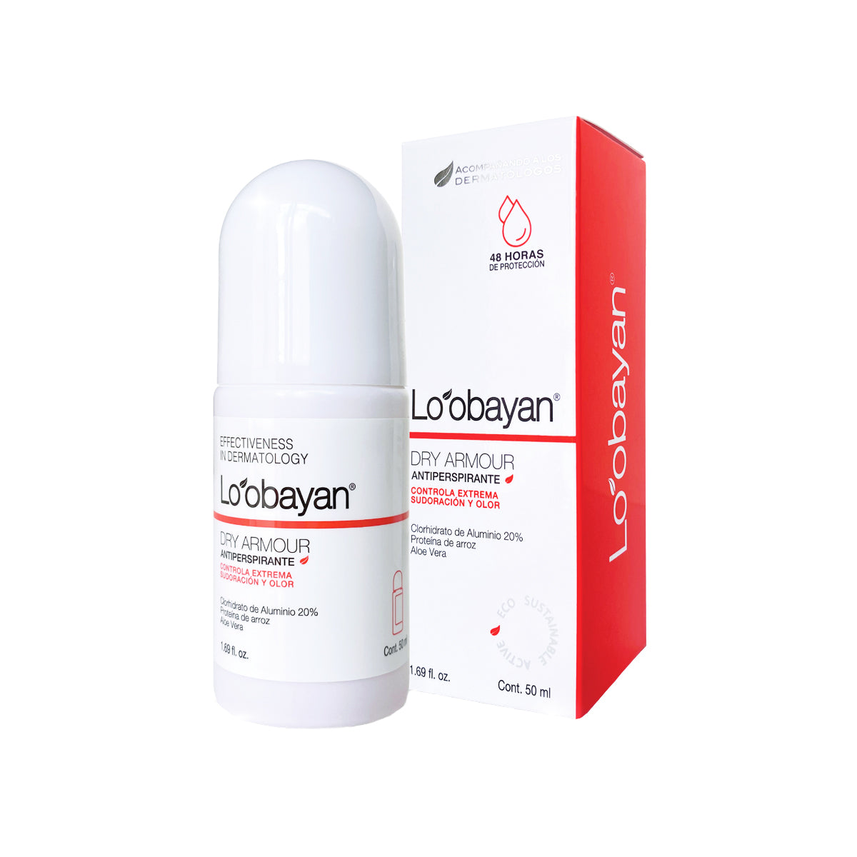 LOOBAYAN DRY ARMOUR ANTIPERSPIRANTE 50ML