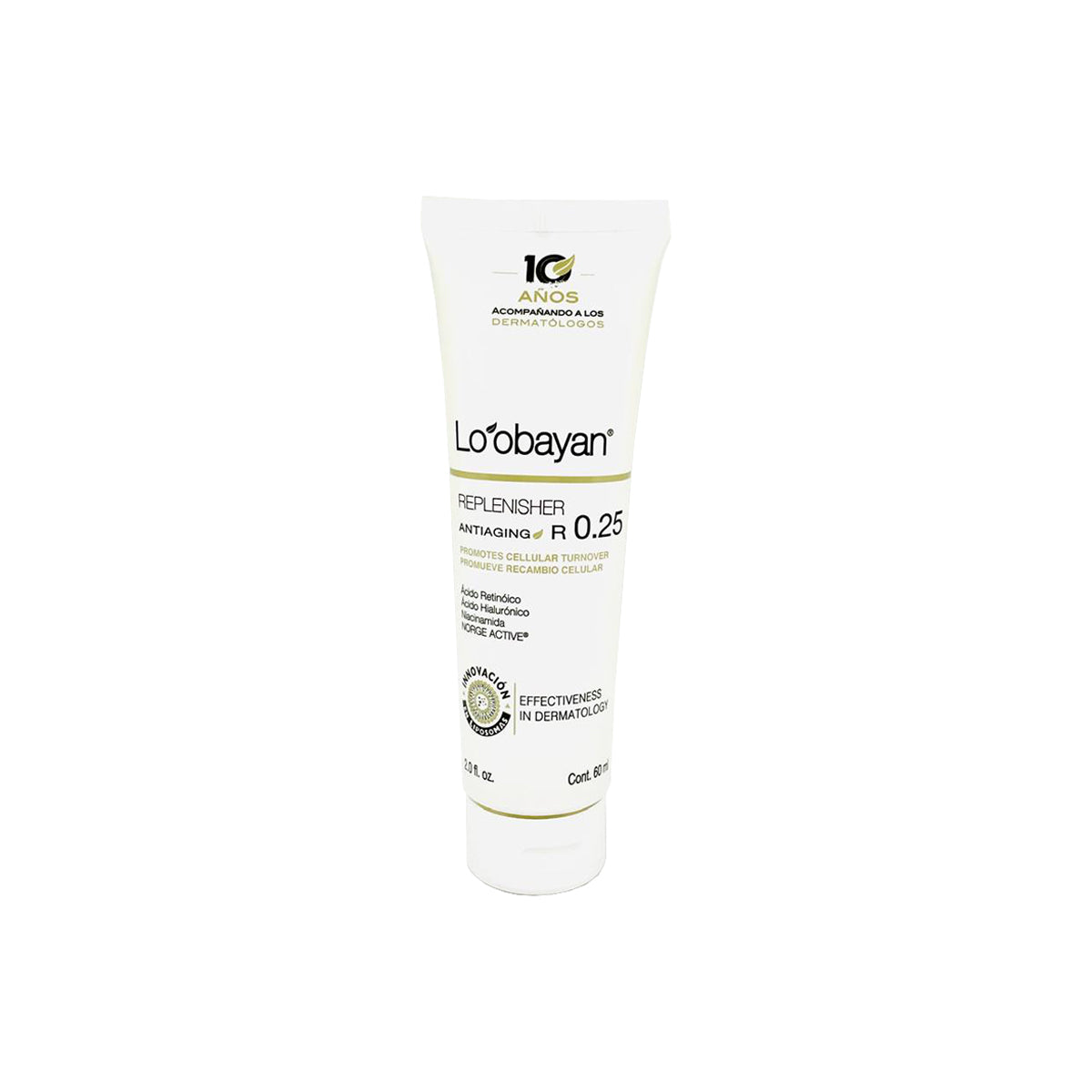 LOOBAYAN REPLENISHER RETINOICO .025 60ML