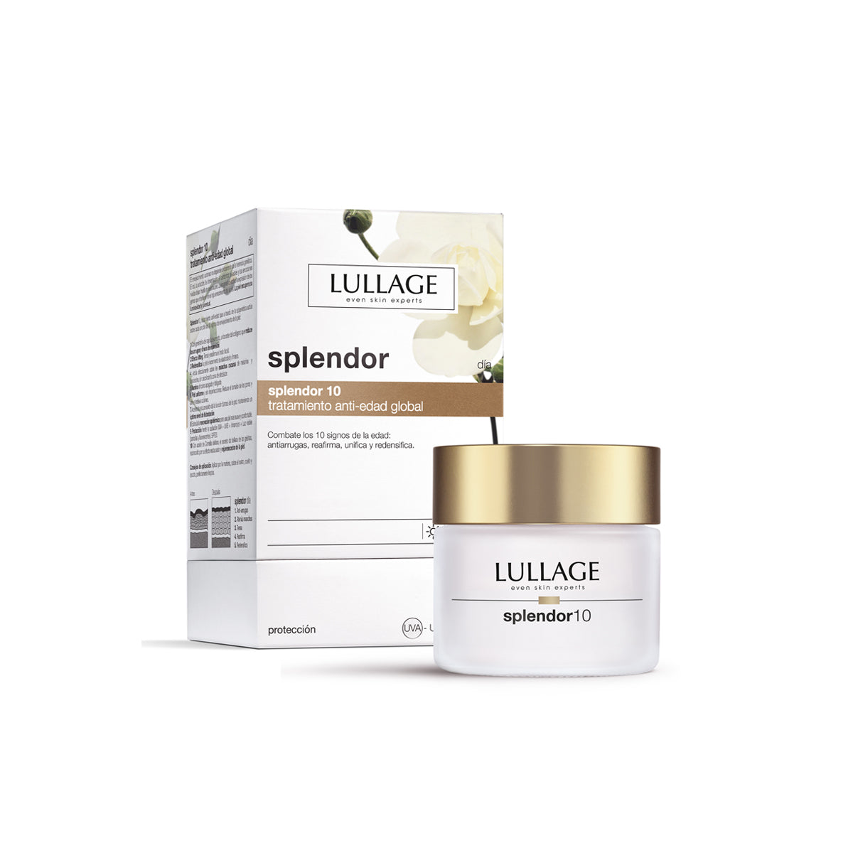 LULLAGE SPLENDOR 10 TRATAMIENTO ANTI-EDAD GLOBAL DÍA 50ML