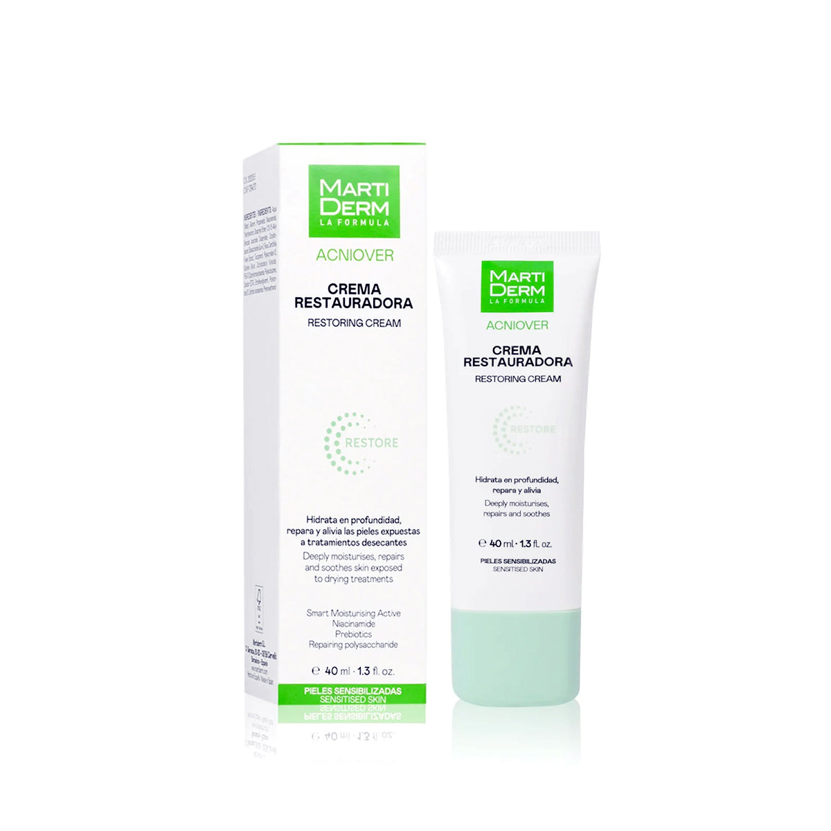 MARTIDERM ACNIOVER CREMA RESTAURADORA 40ML