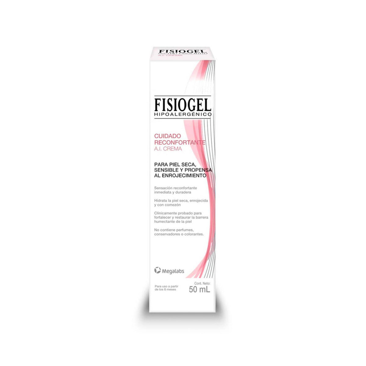 MEGALABS FISIOGEL HIPOALERGÉNICO CREMA 50ML