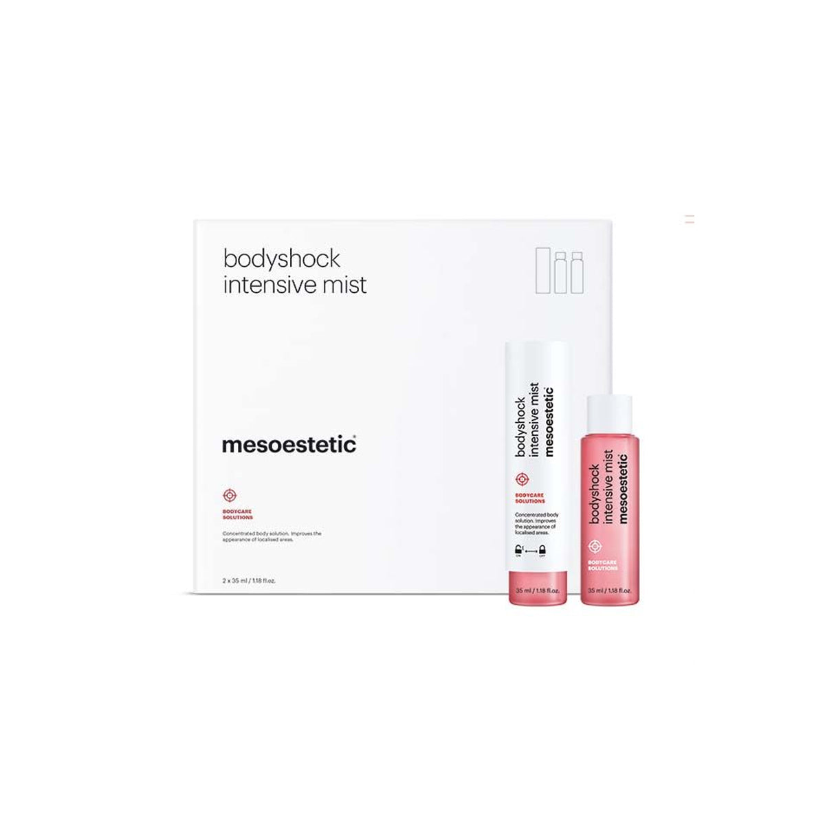 MESOESTETIC BODYSHOCK INTENSIVE MIST SOLUCIÓN CORPORAL 2 x 35ML