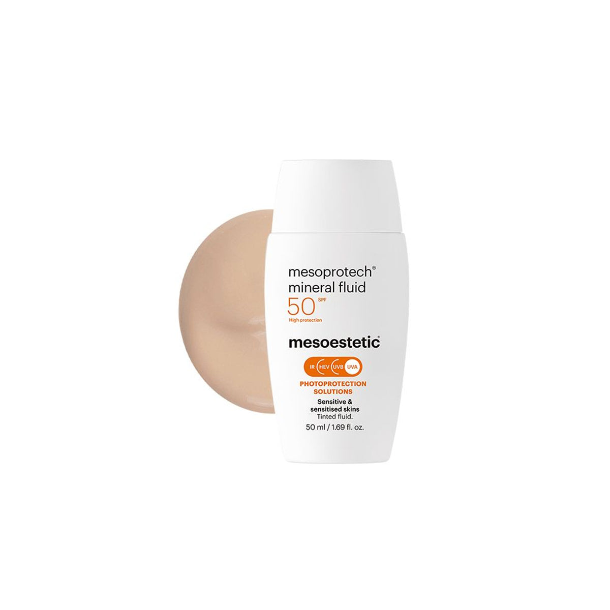 MESOESTETIC MESOPROTECH MINERAL FLUID PROTECTOR SOLAR COLOR SPF50+ 50ML