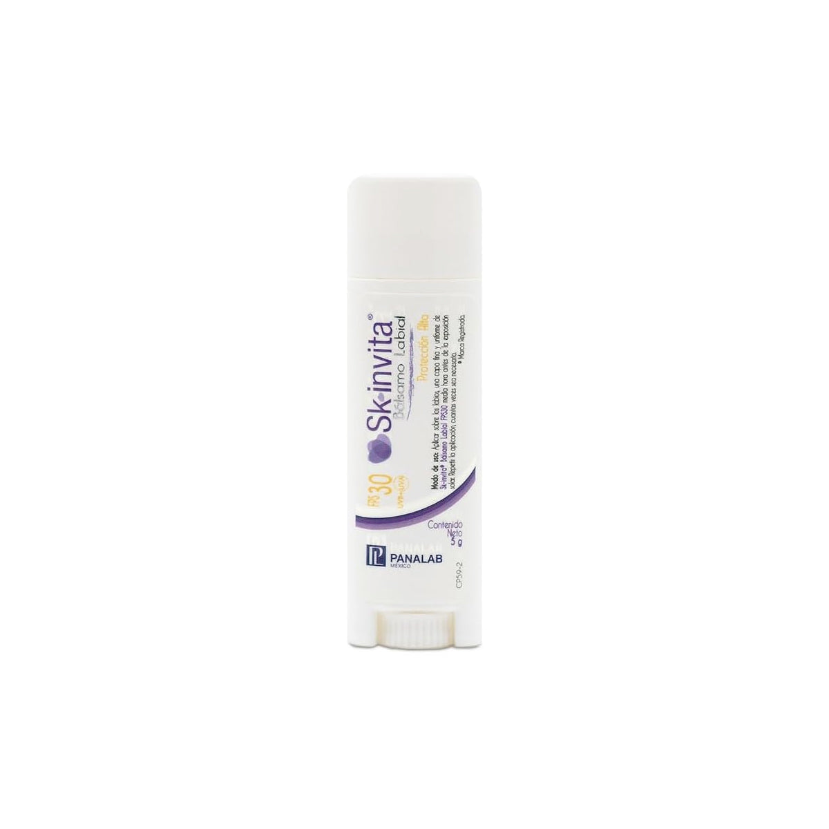 PANALAB SKINVITA BÁLSAMO LABIAL SPF30+ 5GR