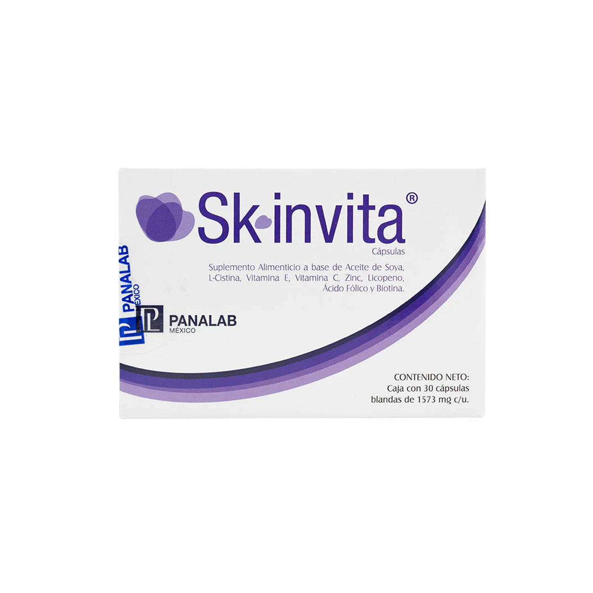PANALAB SKINVITA CÁPSULAS SUPLEMENTO ALIMENTICIO 1573MG x 30CAPS