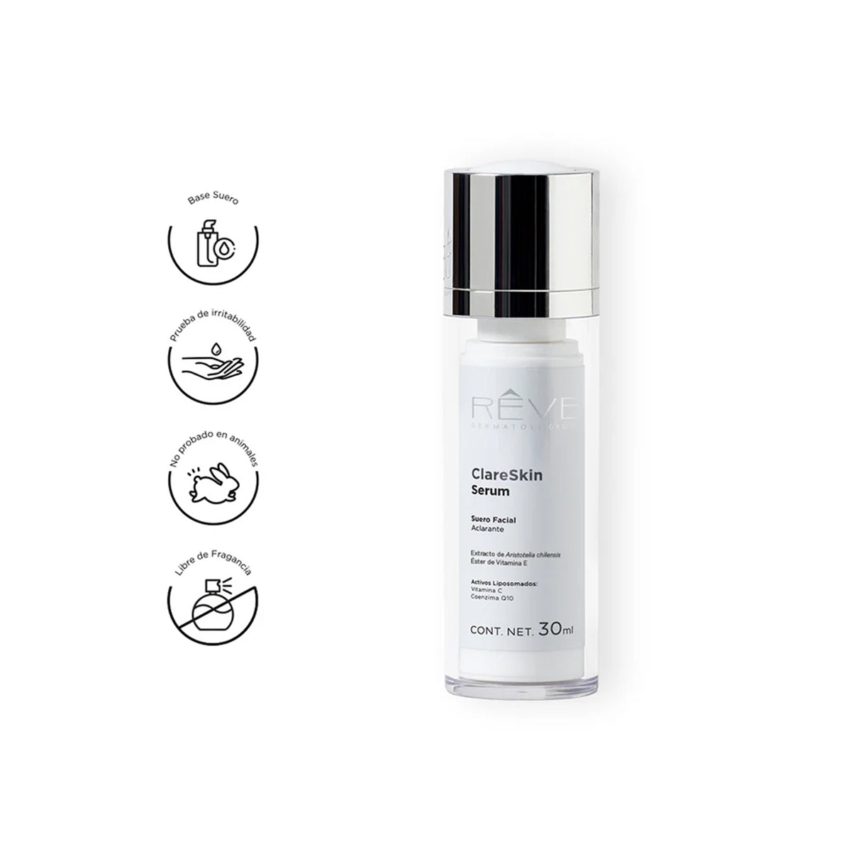 RÉVE CLARESKIN SÉRUM SUERO FACIAL ACLARANTE 30ML